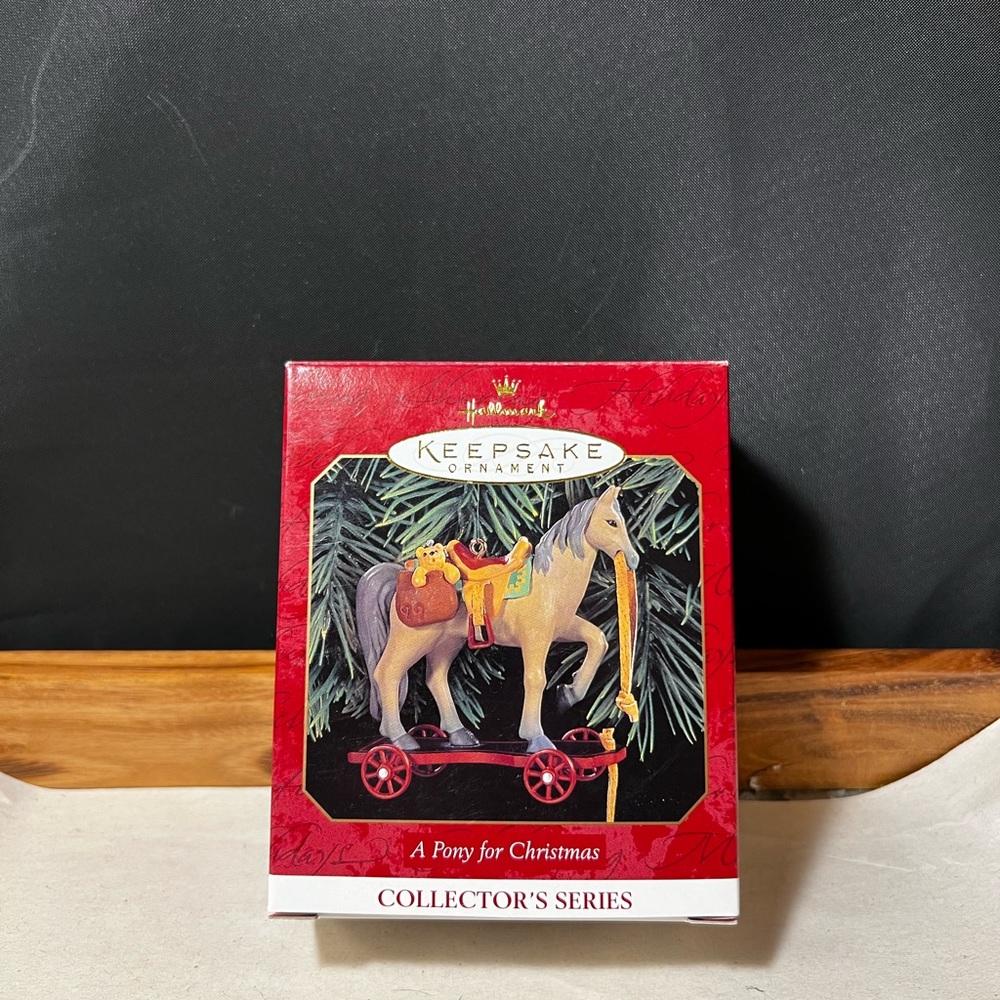 “A Pony for Christmas” Hallmark Keepsake Ornament
